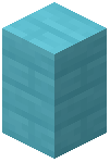 Washed Cyan Plank Wall