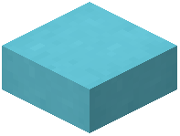 Washed Cyan Stripped Bark Slab