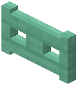 Washed Green Plank Fence Gate