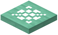 Washed Green Plank Trapdoor