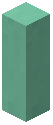 Washed Green Stripped Bark Fence