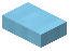 Washed Light Blue Bark Button