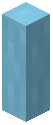 Washed Light Blue Bark Fence
