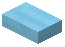 Washed Light Blue Plank Button