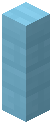 Washed Light Blue Plank Fence