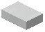 Washed Light Grey Stripped Bark Button
