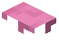 Washed Magenta Leaf Button