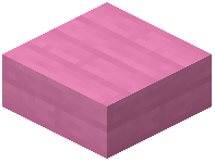 Washed Magenta Plank Slab
