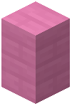 Washed Magenta Plank Wall