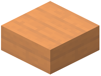 Washed Orange Plank Slab