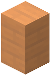 Washed Orange Plank Wall