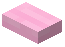 Washed Pink Plank Button