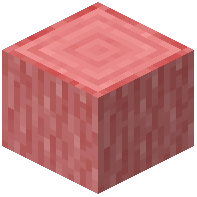 Washed Red Log