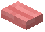 Washed Red Plank Button