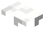 Washed White Leaf Button