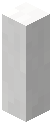 Washed White Stripped Bark Fence