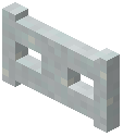 White Glowmoss Fence Gate