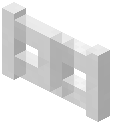 White Ice Fence Gate