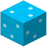 Whole Light Blue Mushroom Block (Dome)