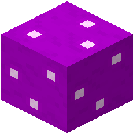 Whole Magenta Mushroom Block (Dome)