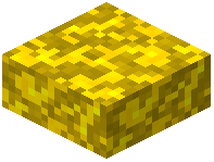 Yellow Glowmoss Slab