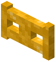 Yellow Packed Ice Fence Gate