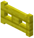 Yellow Plank Fence Gate
