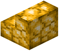 Yellow Shroomlight Stairs