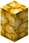 Yellow Shroomlight Wall