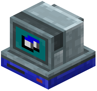 Computadora azul