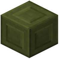 Ladrillos de terracota verde cincelados
