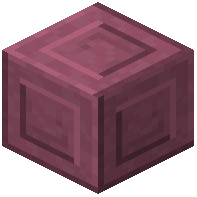 Ladrillos de terracota magenta cincelados