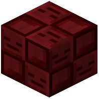 Ladrillos del nether rojos cincelados