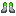 Botas de platino verdoso