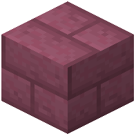 Ladrillos de terracota magenta