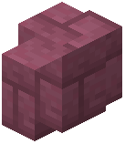 Muro de ladrillos de terracota magenta