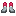 Botas de platino escarlata