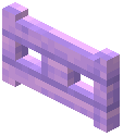 Puerta de valla de ciprés morado
