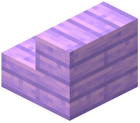 Escaleras de ciprés morado