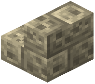Cracked Pumice Brick Stairs