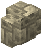 Cracked Pumice Brick Wall