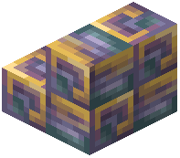 Rainbow Bismuth Brick Stairs