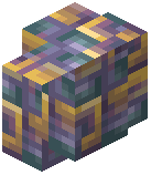 Rainbow Bismuth Brick Wall