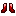 Red Catseye Boots