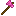 Rhodochrosite Axe