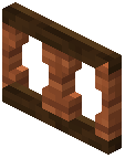 Fence gate Decoration darkoak (acacia post)