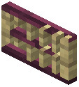Fence gate Stick crimson (birch post)