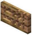 Fence gate Stick oak (jungle post)