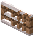 Fence gate Stick pale_oak (jungle post)