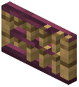 Fence gate Stick crimson (oak post)